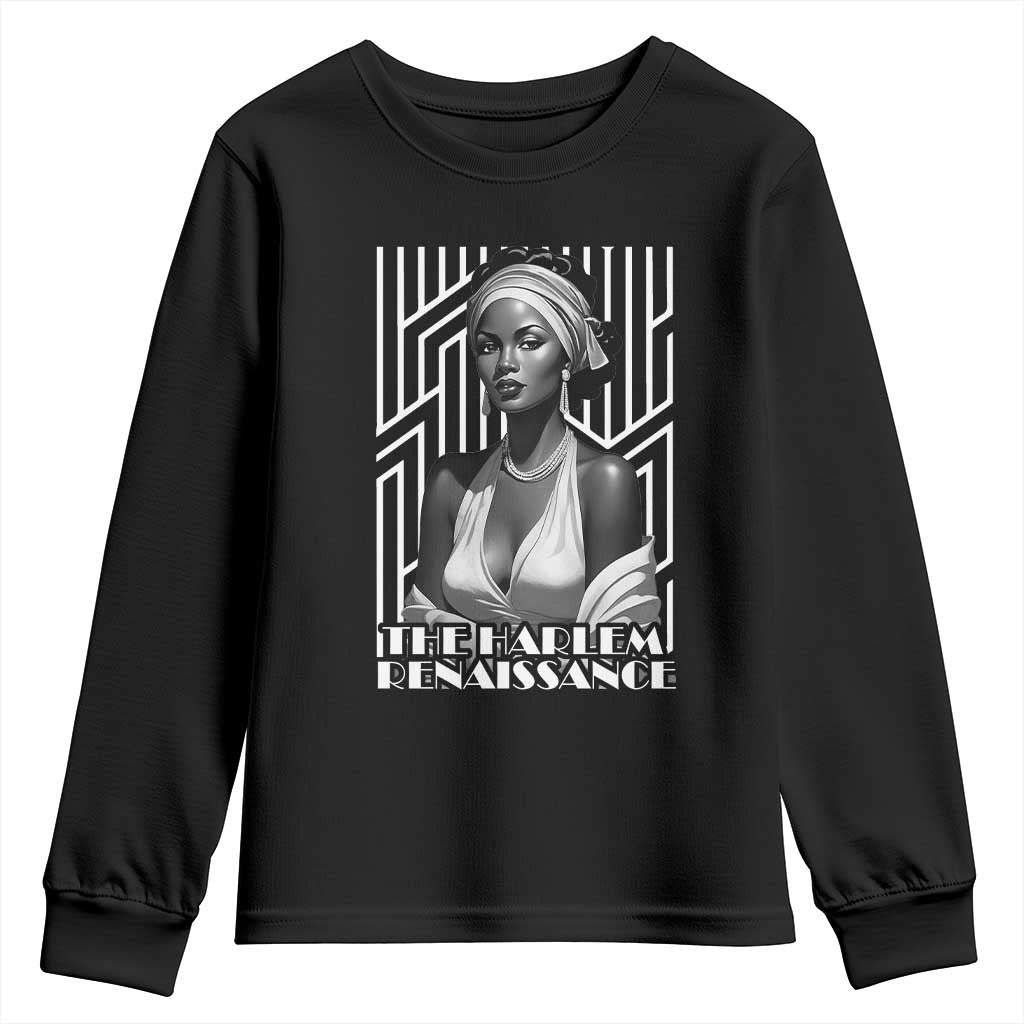 The Harlem Renaissance Youth Sweatshirt Black Woman 1920s Black History Month