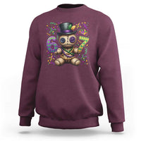 Funny Mardi Gras 67 Voodoo Doll Sweatshirt Fat Tuesday Six Seven Meme