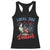 Funny Local Egg Dealer Racerback Tank Top Egg Farmer American Flag Chicken Easter