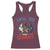 Funny Local Egg Dealer Racerback Tank Top Egg Farmer American Flag Chicken Easter