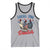 Funny Local Egg Dealer Tank Top Egg Farmer American Flag Chicken Easter