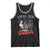 Funny Local Egg Dealer Tank Top Egg Farmer American Flag Chicken Easter