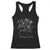 Funny Not My President Racerback Tank Top Liberal Floral Woman Face