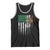 Irish Pride Tank Top American Flag Celtic Cross Shamrock St Patrick's Day