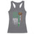 Funny St Patrick's Day Irish Beer Drinking Racerback Tank Top Vintage Irish American Flag