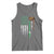 Funny St Patrick's Day Irish Beer Drinking Tank Top Vintage Irish American Flag