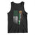 Funny St Patrick's Day Irish Beer Drinking Tank Top Vintage Irish American Flag