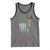 Funny St Patrick's Day Irish Beer Drinking Tank Top Vintage Irish American Flag