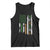 Funny Irish American Vintage Shamrock Flag Tank Top