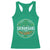 Funny First Shenanigans Then Malarkey Racerback Tank Top Irish Shamrock St Patrick's Day