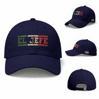 El Jefe Baseball Cap Funny Mexican Boss Spanish Slang