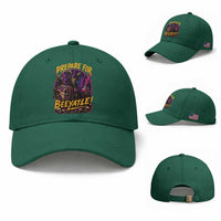 Prepare For Beeyatle Baseball Cap Funny Goat Wizard LitRPG Lover