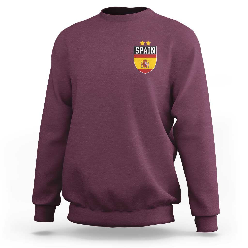 Spain 2nd Star Espana Football Crest Sweatshirt