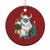 Funny Yule Yeti Christmas Ornament Christmas Mythical Creature Winter Solstice - Wonder Print Shop