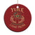 Yule Never Guess Where Xmas Come From Christmas Ornament Pentagram Circle - Wonder Print Shop