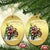 Funny Xmas Biker Christmas Ornament Braaaaping Around The Christmas Tree Dirt Bike Santa - Wonder Print Shop