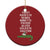 Funny Cajun Louisiana Xmas Christmas Ornament Eight Crocodiles New Orleans Santa - Wonder Print Shop