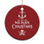 Funny Xmas Pirate Christmas Ornament Yo Ho Ho Merry Xmas Anchor Santa Skull - Wonder Print Shop