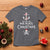 Funny Christmas Pirate T Shirt Yo Ho Ho Merry Christmas Anchor Santa Skull - Wonder Print Shop