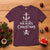 Funny Christmas Pirate T Shirt Yo Ho Ho Merry Christmas Anchor Santa Skull - Wonder Print Shop