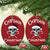 Funny Xmas Pirate Santa Christmas Ornament Captain Xmas Skull Candy Canes - Wonder Print Shop