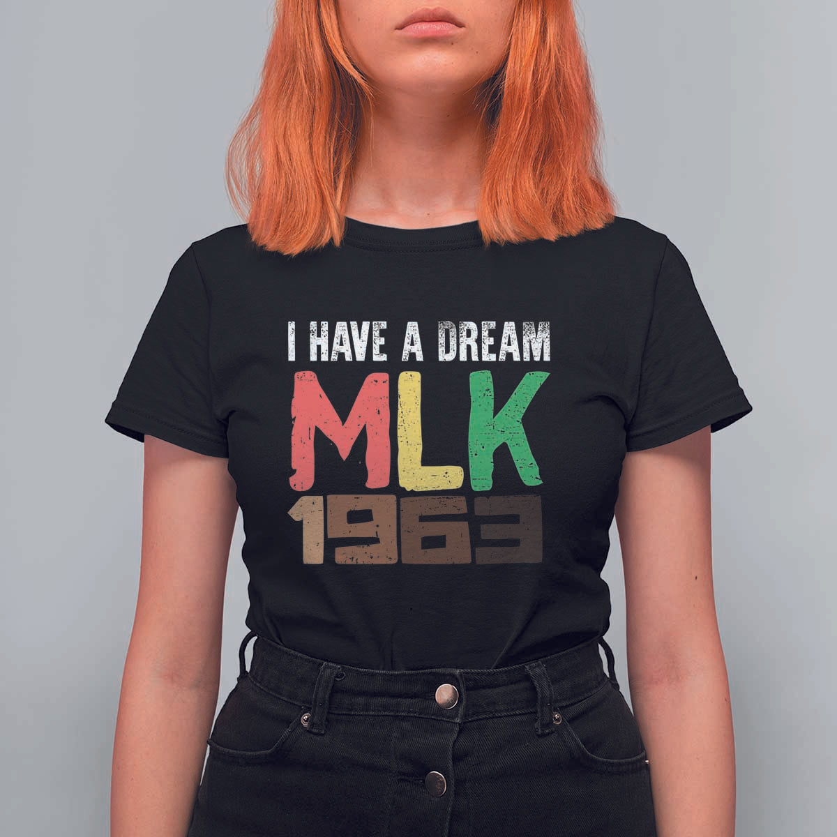 I Have A Dream Martin Luther King T Shirt For Women MLK Day 1963 Speech