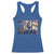 Dream Like King Dr. Martin Luther King Racerback Tank Top MLK Day Vintage American Flag