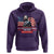 MLK Day The Time Is Always Right To Do What Is Right Hoodie Martin Luther King American Flag Black History Month