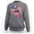 MLK Day The Time Is Always Right To Do What Is Right Sweatshirt Martin Luther King American Flag Black History Month