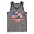 MLK Day The Time Is Always Right To Do What Is Right Tank Top Martin Luther King American Flag Black History Month