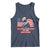 MLK Day The Time Is Always Right To Do What Is Right Tank Top Martin Luther King American Flag Black History Month