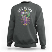 Funny Cajun Crawfish Boil Mardi Gras Sweatshirt Crawfish Krewe