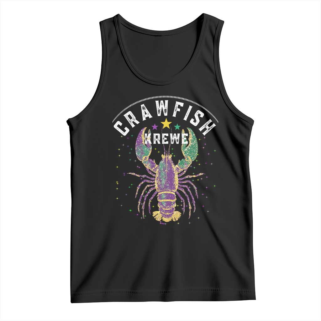 Funny Cajun Crawfish Boil Mardi Gras Tank Top Crawfish Krewe