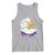 Funny Mardi Gras Tank Top Rollin' With My Krewe Marching Boots Carnival Party