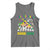 Funny This Teacher Loves Mardi Gras Tank Top King Cake Jester Hat