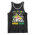 Funny This Teacher Loves Mardi Gras Tank Top King Cake Jester Hat