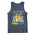 Funny This Teacher Loves Mardi Gras Tank Top King Cake Jester Hat