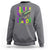 Funny Cajun Crawfish Boil Mardi Gras Sweatshirt Crawfish Season Fleur De Lis