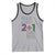 Funny Mobile Mardi Gras 251 Tank Top Glitter Print Area Code