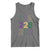 Funny The Coast Mardi Gras 228 Tank Top Glitter Print Area Code