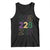 Funny The Coast Mardi Gras 228 Tank Top Glitter Print Area Code