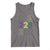 Funny The Coast Mardi Gras 228 Tank Top Glitter Print Area Code