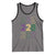 Funny The Coast Mardi Gras 228 Tank Top Glitter Print Area Code