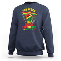 100 Years Of Black Excellence Sweatshirt Centennial Black History Month