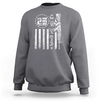 2nd Amendment I Will Not Comply Sweatshirt AR15 Pro-Gun Rights American Flag - Wonder Print Shop