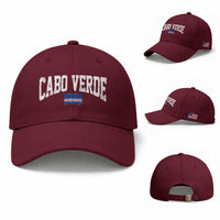Cabo Verde Sports Throwback Baseball Cap Cape Verdean Pride Lovers
