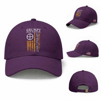 Funny Native American Baseball Cap Grumpy Old Native I Do What I Want American Flag
