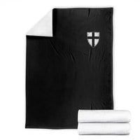 Teutonic Order Flag Cross Knight Insignia Arms Shield Throw Blanket