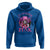 Breast Cancer Awareness Hoodie In October We Wear Pink Halloween Butterfly Bat Murderer - Wonder Print Shop