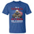 Harris Walz 2024 T Shirt I'm A Veteran Not A Sucker Or A Loser Eagle American Flag - Wonder Print Shop